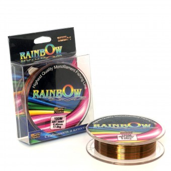 Леска Caiman Rainbow 100м 0.30мм цветная 175019