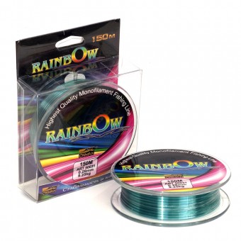 Леска Caiman Rainbow 150м 0.45мм цветная