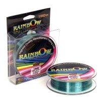 Леска Caiman Rainbow 150м 0.30мм цветная