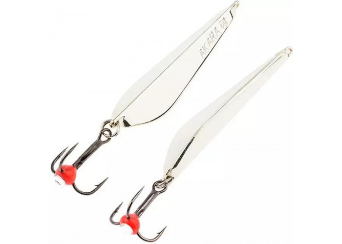 Блесна зимняя Akara Ice Maropedka 75 11 гр Sil