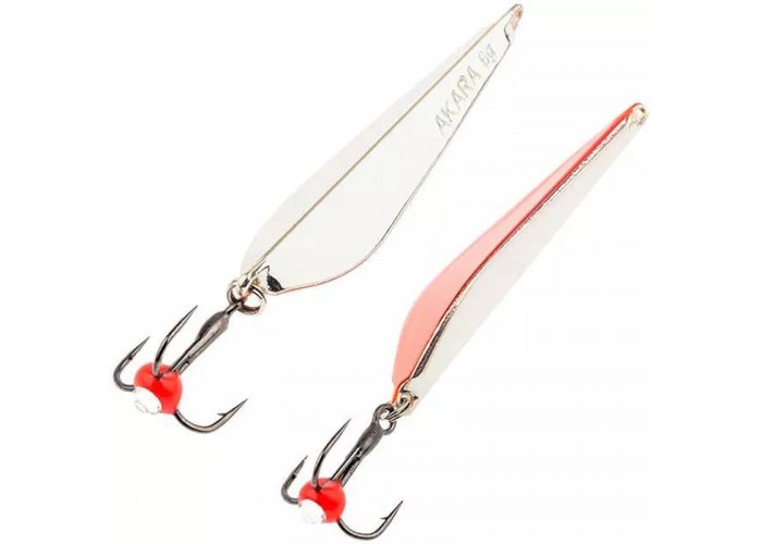 Блесна зимняя Akara Ice Maropedka 75 11 гр Sil/Cu