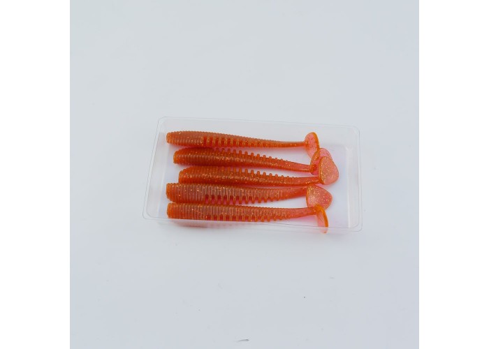 Виброхвост FISHER BAITS Arovana 89мм цвет 01 (уп. 5шт)