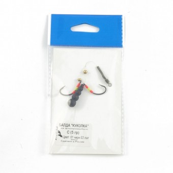 Балда "Куколка" С (5 гр) цвет черный