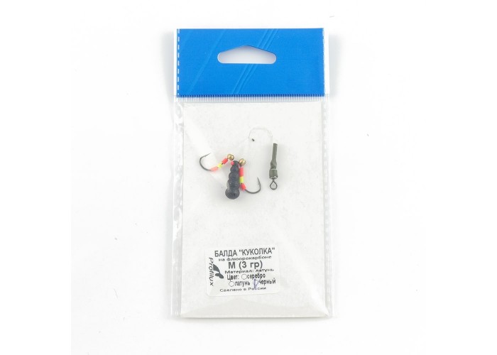 Балда "Куколка" М (3 гр) цвет черный