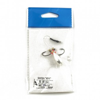 Балда "Жук" Б (9 гр) цвет серебро