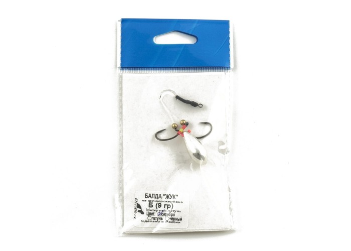 Балда "Жук" Б (9 гр) цвет серебро