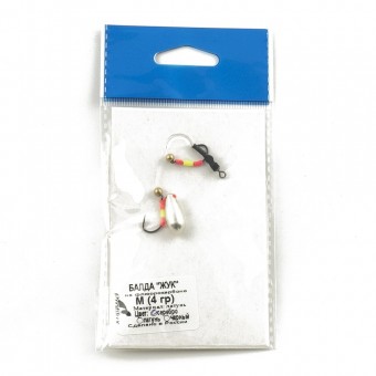 Балда "Жук" С (6 гр) цвет серебро