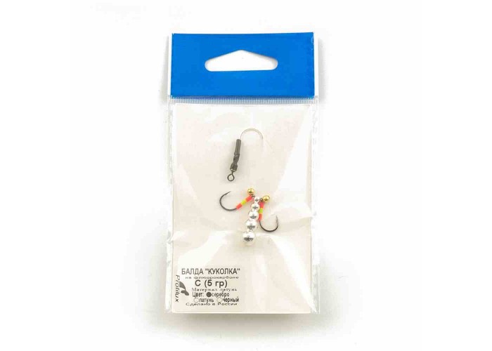 Балда "Куколка" С (5 гр) цвет серебро