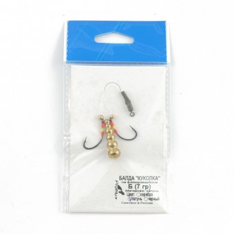 Балда "Куколка" Б (7 гр) цвет латунь