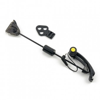 Свингер Caiman 199253 чёрный с желтой подсветкой в блистере