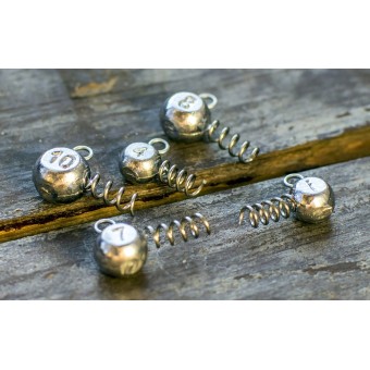 Груз IVVA Big Pike "Штопор" Ф 0,8мм 18 гр (10 шт. в упак)