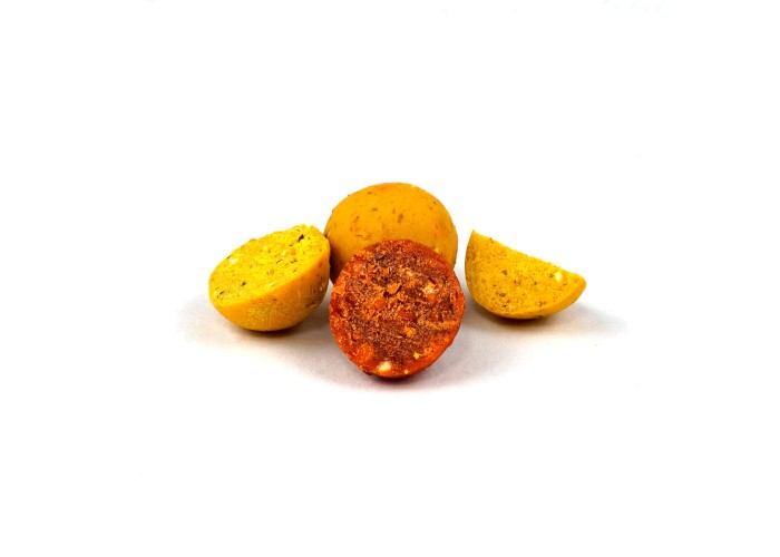 Бойлы GBS Baits 20мм 1кг Banana-Scopex Банан-Скопекс