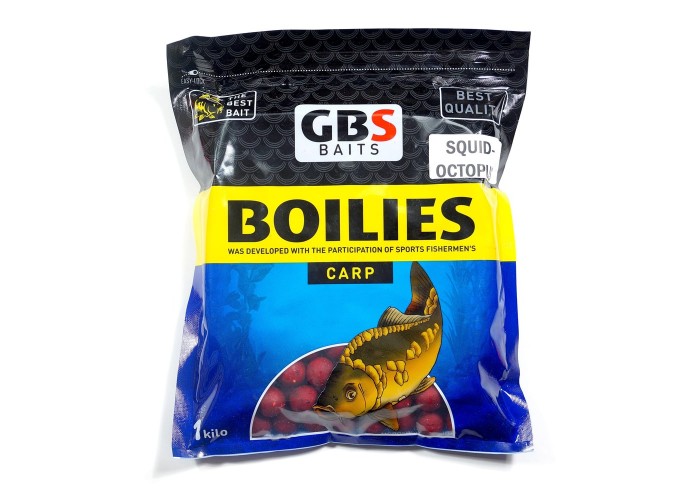 Бойлы GBS Baits 20мм 1кг Octopus Осьминог