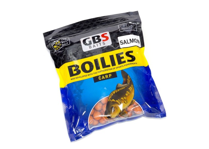 Бойлы GBS Baits 20мм 1кг Salmon Лосось