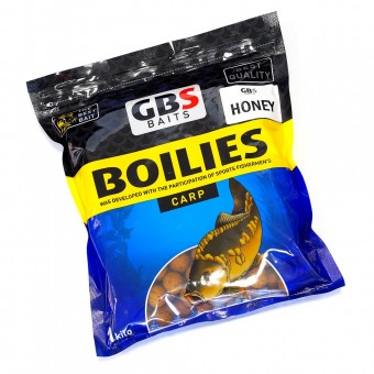 Бойлы GBS Baits 20мм 1кг Honey Мед