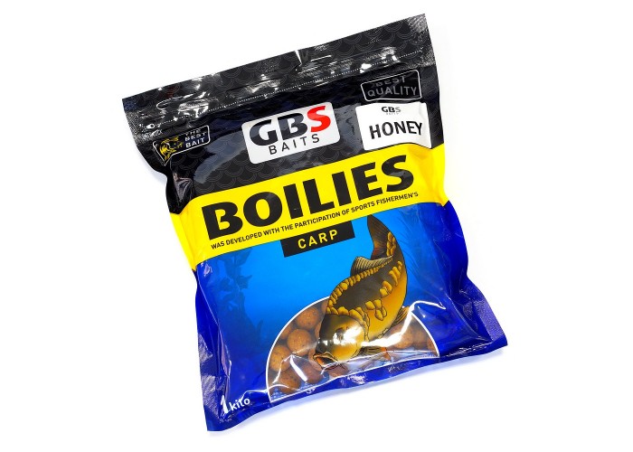 Бойлы GBS Baits 20мм 1кг Honey Мед