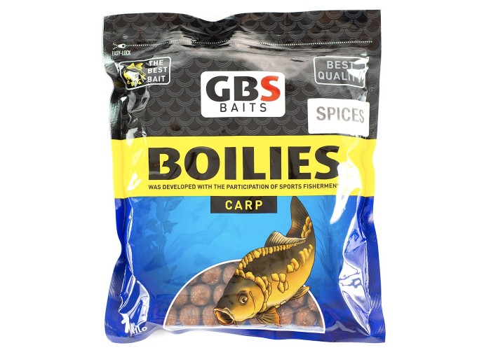 Бойлы GBS Baits 20мм 1кг Spice Специи