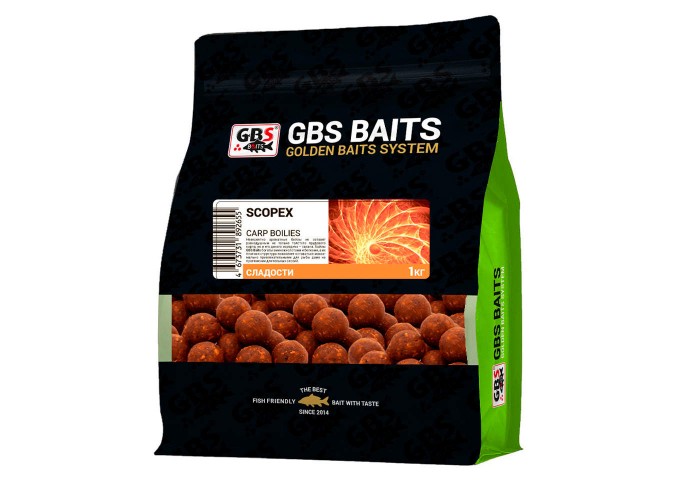 Бойлы GBS Baits 20мм 1кг Scopex Скопекс