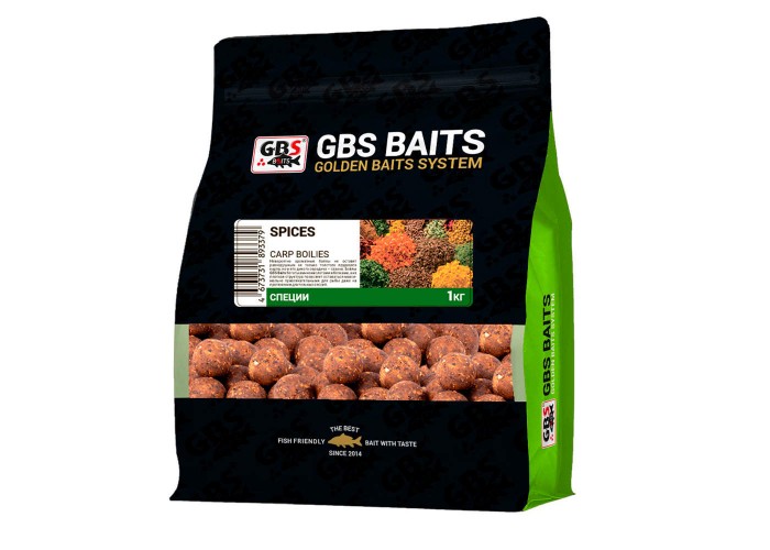 Бойлы GBS Baits 20мм 1кг Spice Специи