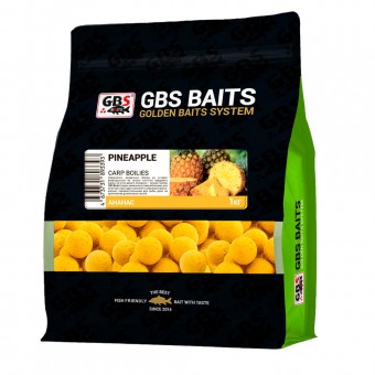 Бойлы GBS Baits 20мм 1кг Pineapple Ананас