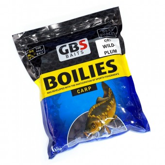 Бойлы GBS Baits 20мм 1кг Wild Plum Дикая Cлива