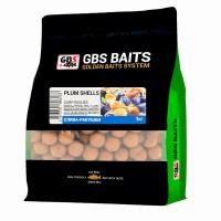 Бойлы GBS Baits 20мм 1кг Слива-ракушка
