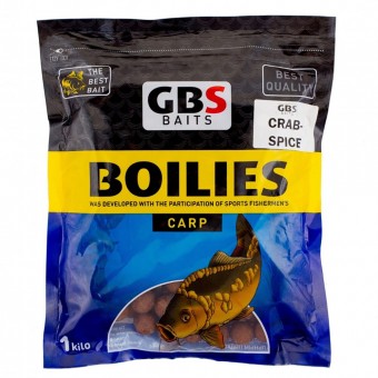 Бойлы тонущие GBS Baits 20мм 3кг Краб-Специи