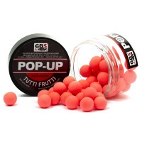 Бойлы GBS Baits Pop-up плавающие 12мм 40гр (уп. 6 шт) Tyti-Frutti Тутти-фрутти