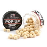Бойлы GBS Baits Pop-up плавающие 10мм 40гр (уп. 6 шт) Coconut Кокос