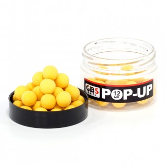 Бойлы GBS Baits Pop-up плавающие 12мм 40гр (уп. 6 шт) Honey Мед