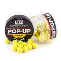 Бойлы GBS Baits Pop-up плавающие 10мм 40гр (уп. 6 шт) Banana Банан