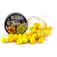 Бойлы GBS Baits Pop-up плавающие 12мм 40гр (уп. 6 шт) Медовая дыня