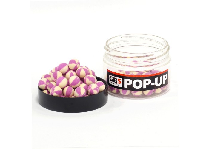 Бойлы GBS Baits Pop-up плавающие 10мм 40гр (уп. 6 шт) Toxic Garlic Чеснок