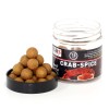Бойлы GBS Baits тонущие насадочные 15мм 100гр Crab Spice Краб Специи (5шт в упак)