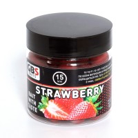 Бойлы GBS Baits тонущие насадочные 15мм 100гр Strawberry Клубника (5шт в упак)