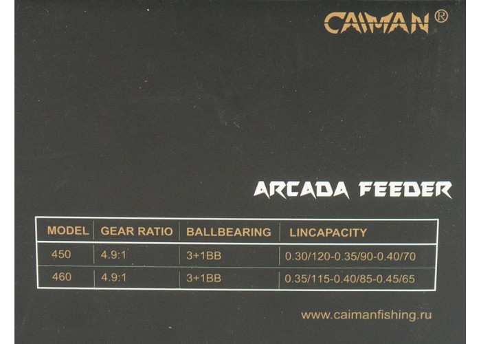 Катушка Caiman Arcada Feeder 450