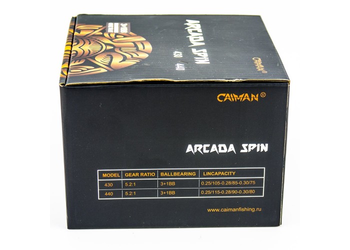 Катушка Caiman Arcada FD 440 (3+1ВВ)