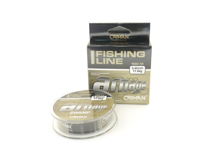 Леска Caiman Arnage 100м 0,40мм болотная