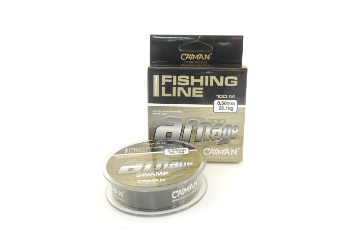 Леска Caiman Arnage 100м 0,50мм болотная