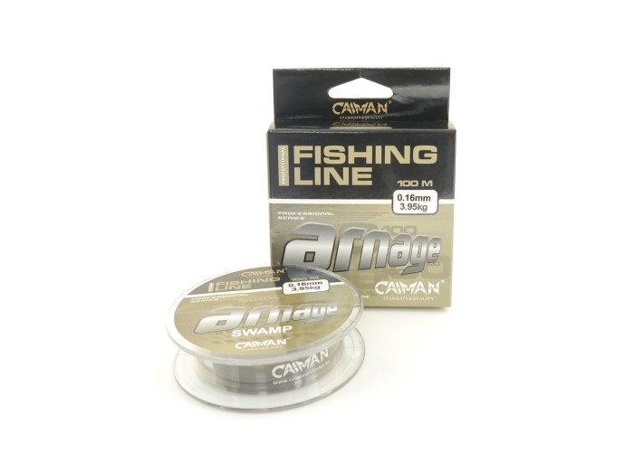 Леска Caiman Arnage 100м 0,16мм болотная