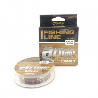 Леска Caiman Arnage 100м 0,16мм коричневая