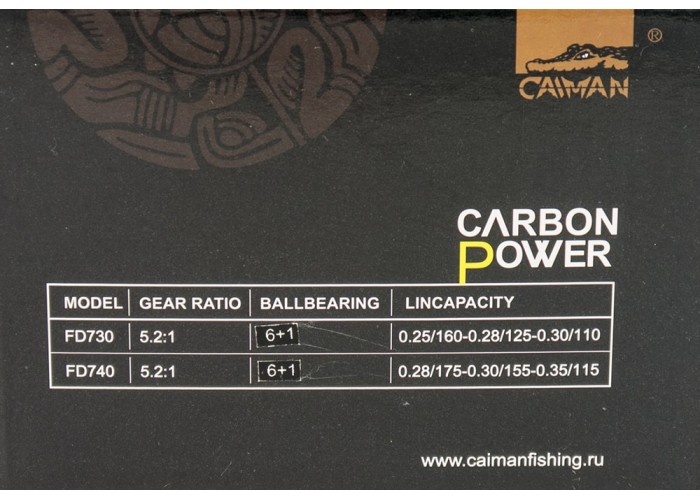 Катушка Caiman Carbon Power FD730
