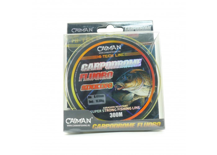 Леска Caiman Carpodrome Fluoro yellow 300м 0,405мм