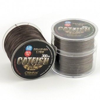 Шнур Caiman Catfish 300м 0,50мм 59,0кг коричневый