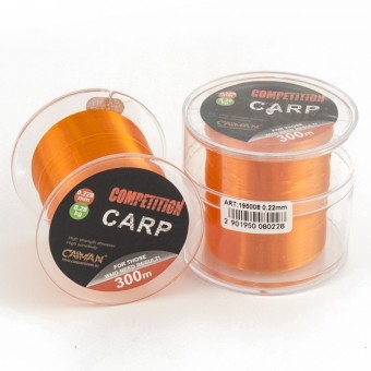 Леска Caiman Competition Carp 300м 0,228мм оранжевая