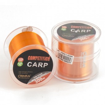 Леска Caiman Competition Carp 300м 0,252мм оранжевая