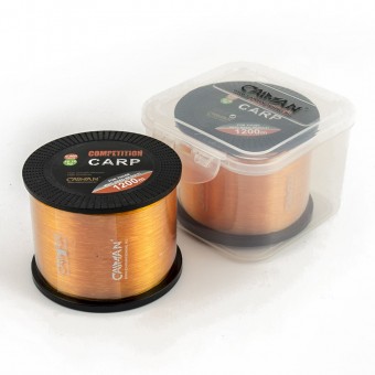 Леска Caiman Competition Carp 1200м 0,400мм оранжевая