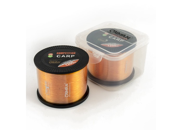 Леска Caiman Competition Carp 1200м 0,400мм оранжевая