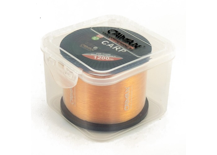 Леска Caiman Competition Carp 1200м 0,400мм оранжевая