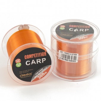 Леска Caiman Competition Carp 300м 0,321мм оранжевая